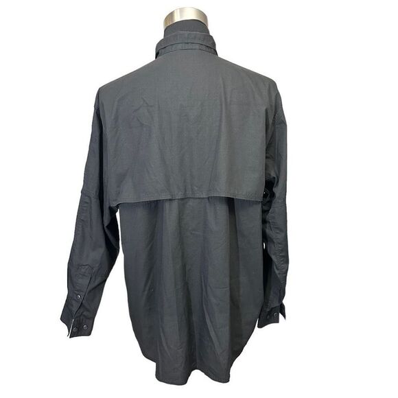 5.11 Tactical Series Men’s Black‎ Longsleeve Button Down workwear casual TOP XL - Picture 4 of 8